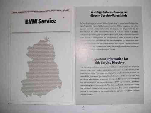 BMW E36 318i Serviceheft Ost Deutschland